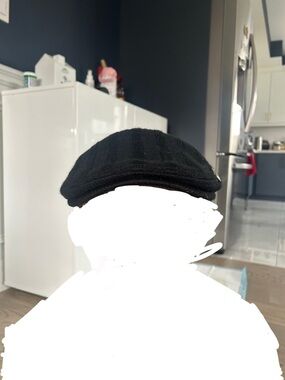 Goorin Bros Black Rib Knit Driver Cap